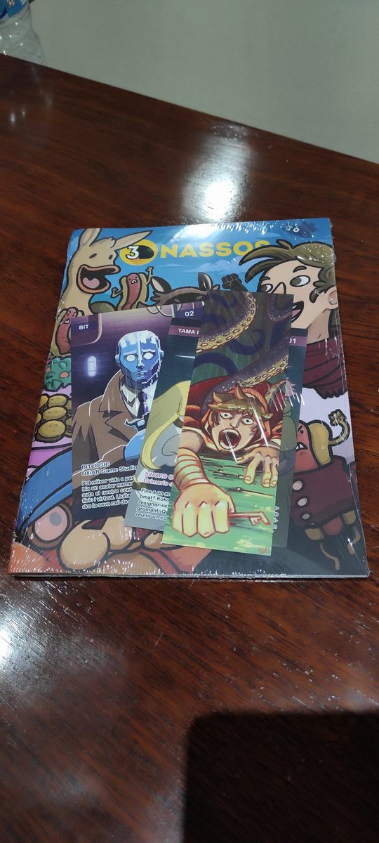 Ja m'ha arribat la revista de <a href="/3Dnassos/">3Dnassos</a>!! A gaudir de la lectura en català de videojocs! 🥰🥰