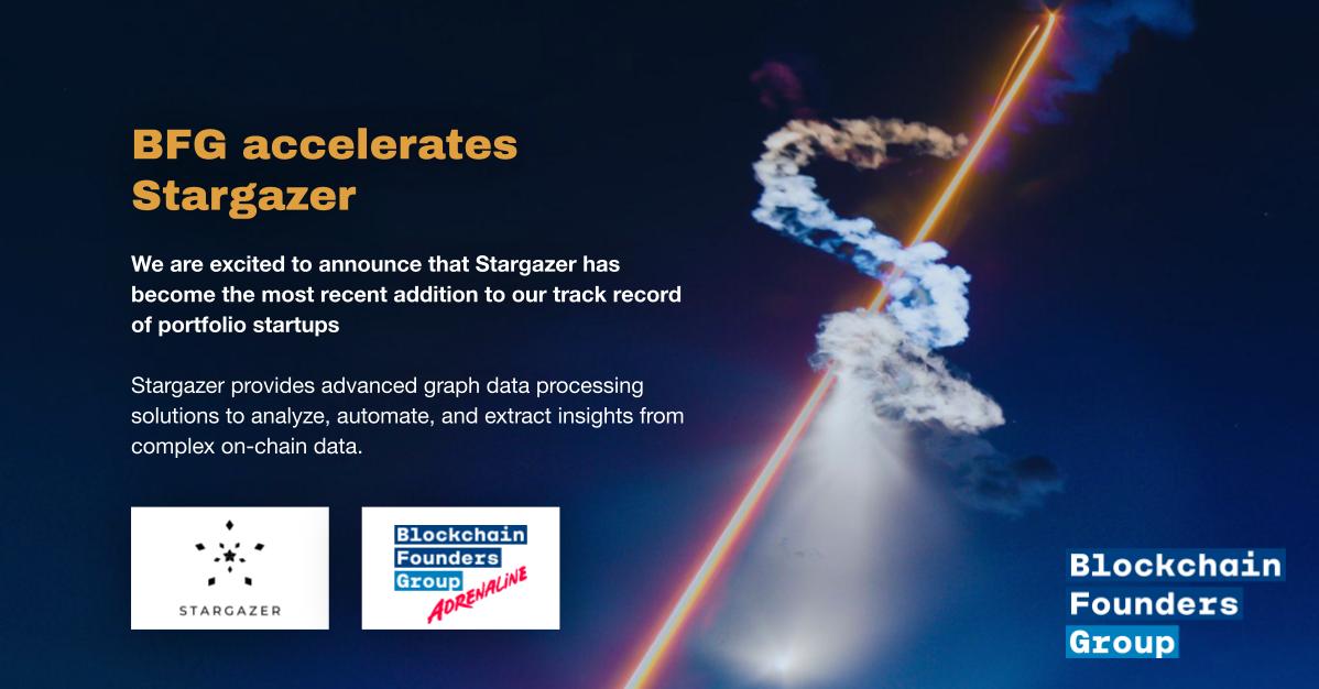BFG Blockchain Founders Group (@bcfounders) on Twitter photo ๐ Excited to welcome <a href="/Stargazer_did/">Stargazer</a> to our portfolio!
Stargazer enables businesses to analyze on-chain data, automate workflows, and power AI models, to uncover patterns, relationships, and trends across ecosystems.
Read more about our decision here: blockchain-founders.io/news/blockchaiโฆ ๐ Excited to welcome <a href="/Stargazer_did/">Stargazer</a> to our portfolio!
Stargazer enables businesses to analyze on-chain data, automate workflows, and power AI models, to uncover patterns, relationships, and trends across ecosystems.
Read more about our decision here: blockchain-founders.io/news/blockchaiโฆ