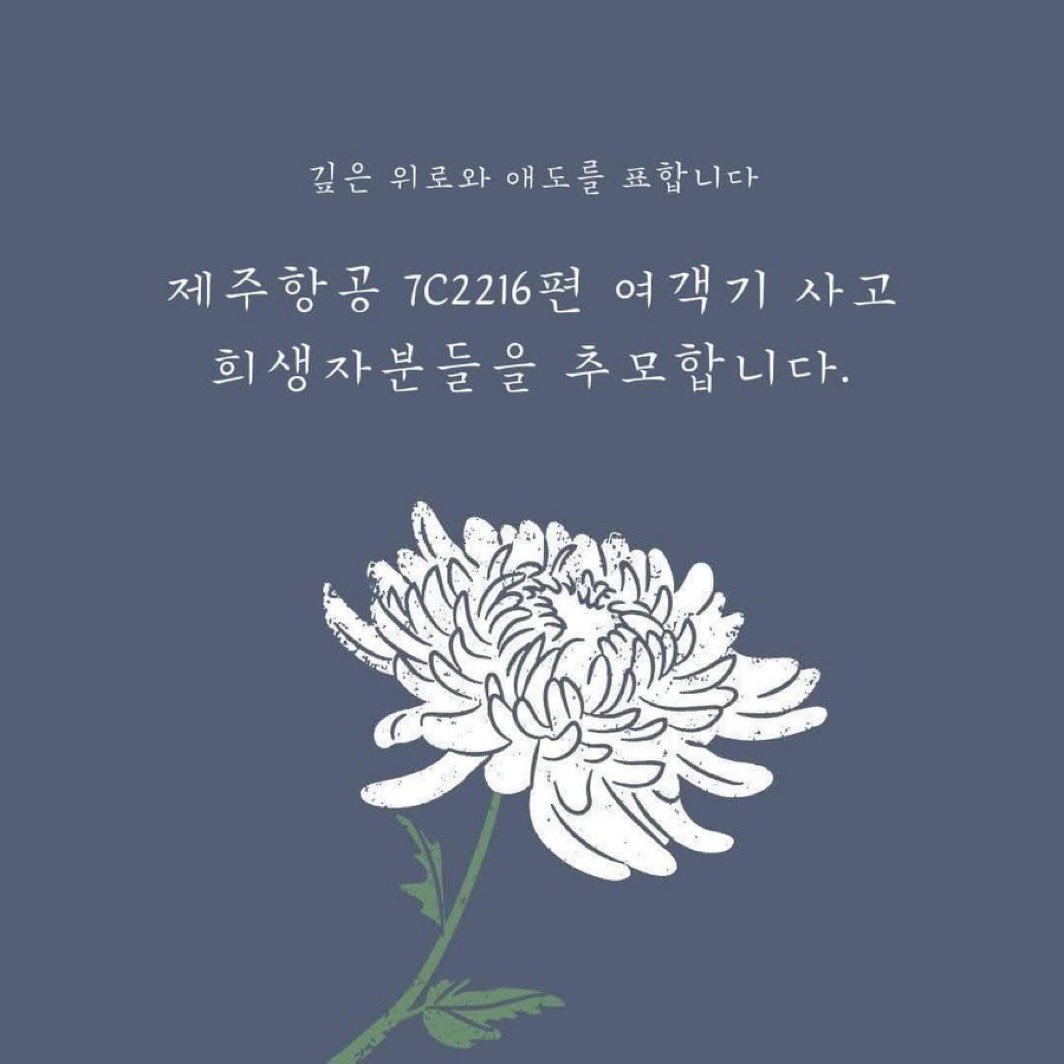 worldwide_mx's tweet photo. All our thoughts go out to the victims of the Jeju Air Flight 7C2216, and our deepest condolences go to the grieving families and friends 💔

WWMX Admin Team. https://t.co/Pfq1cSb4nR