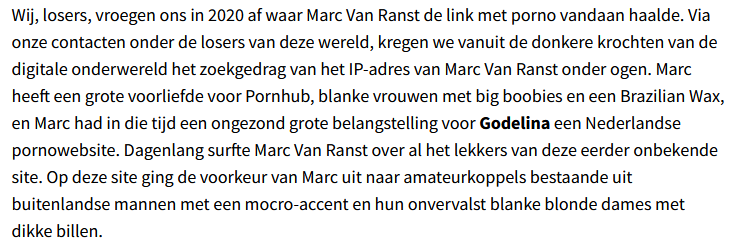 v_geuzen's tweet photo. ah Gertje Mol #tscheldt je zegt dat je kan bewijzen dat Marc Van Ranst een pornoliefhebber is op basis van webtraffiek van een nederlandse website die je zelf hebt opgericht, .... tsja je fantasie begint echt te minderen met de jaren ... je doet geen Black PR maar Pruts Rotzooi https://t.co/ra8CI4d941