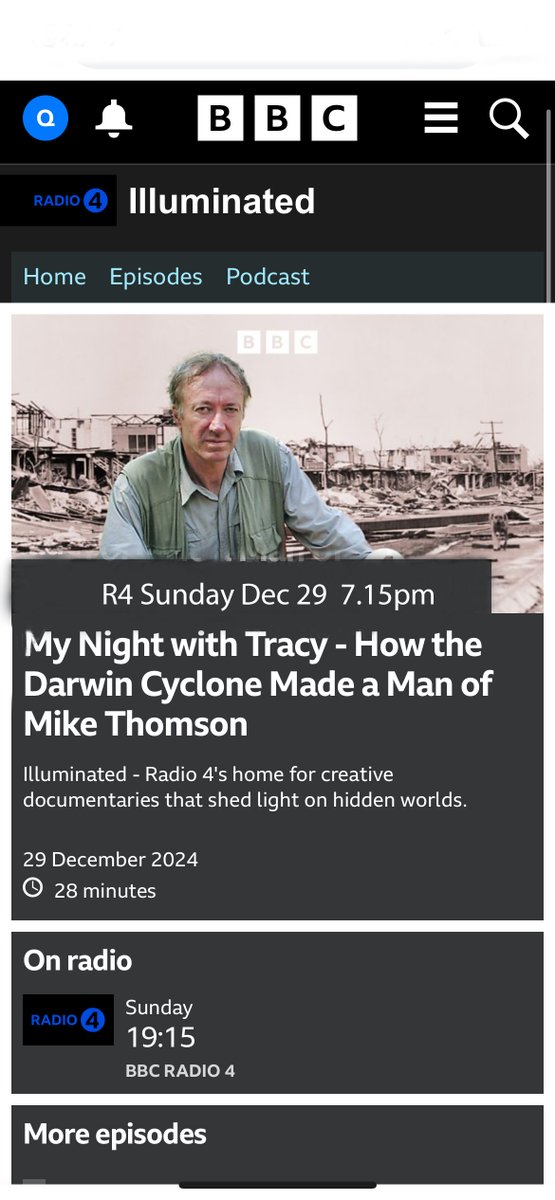 If you’re near a radio this evening - or later via BBC Sounds - do lend an ear
illuminated_Radio 4 – Sunday Dec 29 - 7.15pm