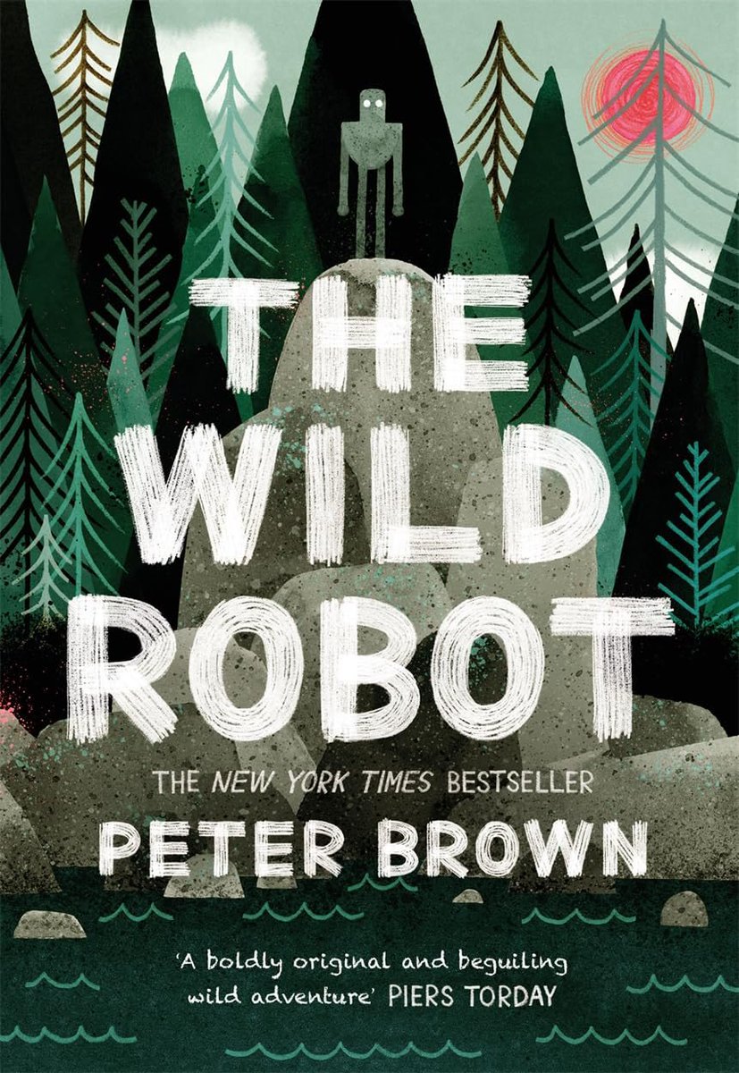 Now that the business of Christmas is over I can finally settle down to read. Just finished The Wild Robot by Peter Brown. Started reading it with my english class and they loved it so had to finish it before going back to work in the new year. What an adventure to have.