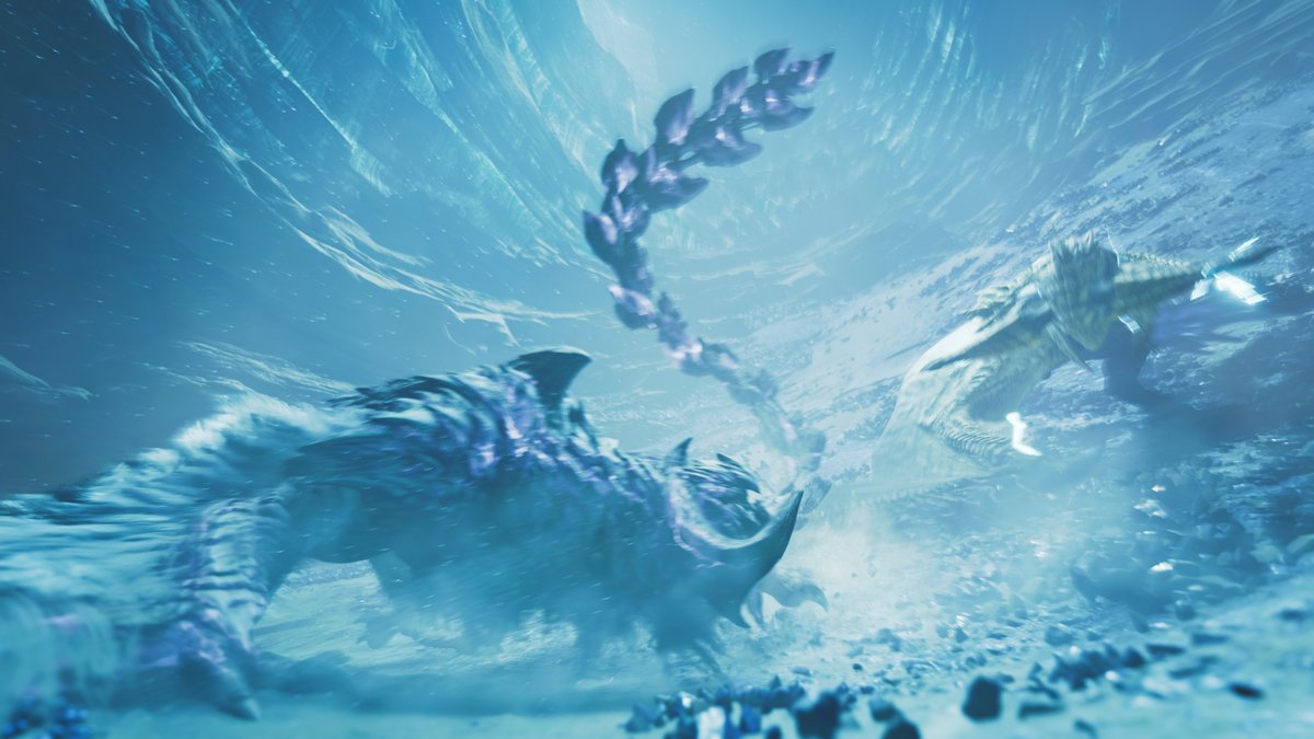 MH_Wilds's tweet photo. "白の孤影"と呼ばれる本作のメインモンスター

「アルシュベルド」
 
調査隊が"白の孤影"と呼ぶ、鎖のような独特の形状をした翼が特徴のモンスター。
別名は「鎖刃竜（さじんりゅう）」。絶滅種として認識されており、その生態は謎に包まれている。
https://t.co/ou2YPjJ6zi
#モンハンワイルズ #MHWs #MHWilds