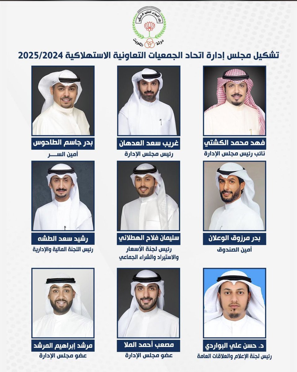 عبدالله زبيان (@alhatlaniii) on Twitter photo الف مبروك والله يوفقكم
#اتحاد_الجمعيات_التعاونية_الاستهلاكية
#جمعية_الفردوس
<a href="/shuaib_rashidi/">شعيب اديغم الرشيدي⚖️</a>
<a href="/almwezri/">أ.جراح بن جهيري المويزري</a>
<a href="/FAHAD_92_q8/">فهد مبارك سرور النصافي</a>
<a href="/ahmad1alrshidii/">احمد مبارك عبيدالله الرشيدي</a> الف مبروك والله يوفقكم
#اتحاد_الجمعيات_التعاونية_الاستهلاكية
#جمعية_الفردوس
<a href="/shuaib_rashidi/">شعيب اديغم الرشيدي⚖️</a>
<a href="/almwezri/">أ.جراح بن جهيري المويزري</a>
<a href="/FAHAD_92_q8/">فهد مبارك سرور النصافي</a>
<a href="/ahmad1alrshidii/">احمد مبارك عبيدالله الرشيدي</a>