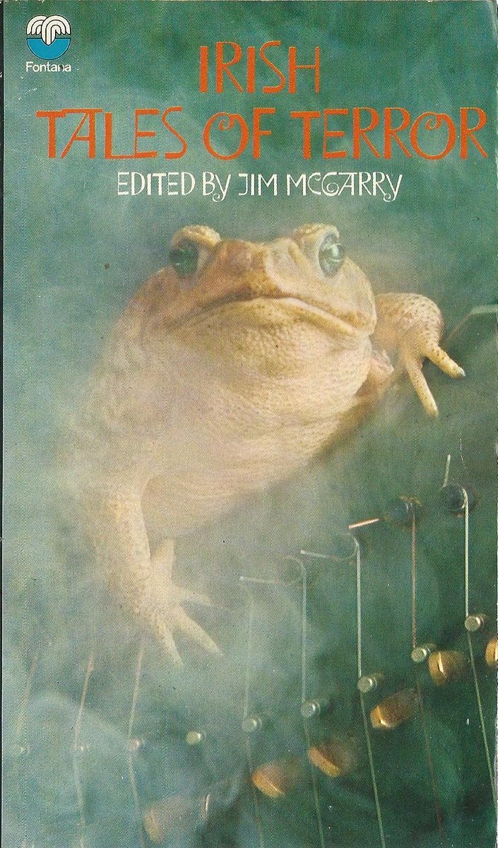 Irish Tales of Terror, edited by Jim McCarry. Fontana Books, 1971.

This one includes The (Drunkard's) Dream, an early piece by J. Sheridan Le Fanu, as well as The Sorcerers by William Butler Yeats. You can hear an excellent BBC podcast on Yeats amd mysticism here: