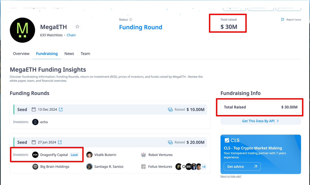 PerfectPlayerx's tweet image. MegaETH: Introduction to MegaETH &amp;amp; Ecosystem🔥

Raised ~$30M in a total funding round which includes DragonFly Capital.

🍀Discord: discord.gg/S4JdRrJhT7

👉Join discord server
👉Grind role -- #MegaLevel-role, also claim more roles along the way

Mini Thread👇