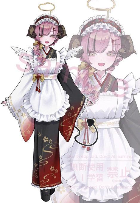 IRIAMライバー いるは様( #_iruha_ll  )の新衣装をお仕立てさせていただきましたよろしくお願いいたします! 