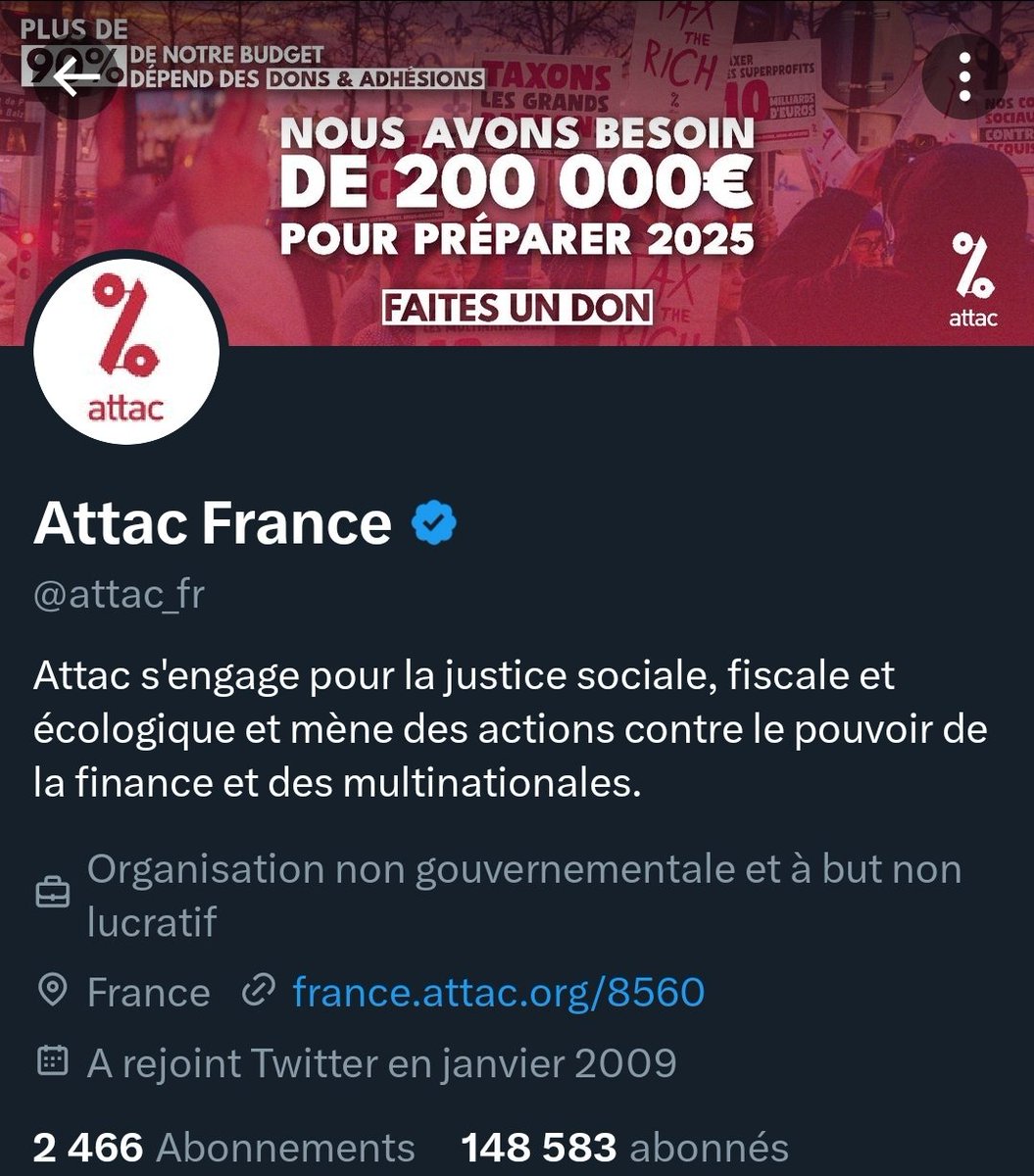 AmeFrancaiseFR's tweet photo. 🇨🇵🇷🇪
Ça demande des dons, mais ça te bloque dès que tu les contredits avec des arguments.
Monétise ton compte ou crée une souscription, crée du contenu, et tu n'auras pas besoin de mendier. Pas un pote à Mélenchon pour rien toi. #PatriotesFrance #TeamPatriotes #cleps https://t.co/Xjir5cx7xX