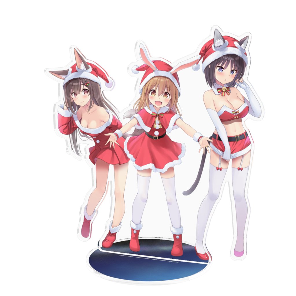 アクスタ2種を追加しました。
Boothにありますので欲しい方が居れば是どうぞ。

アクリルフィギュア ケモガルサンタ部
https://t.co/GT5HAvam1w

アクリルフィギュア 裏・ケモガル性夜部(R18)
※商品に白消しはありません。
https://t.co/hkqNvJKJ6q 