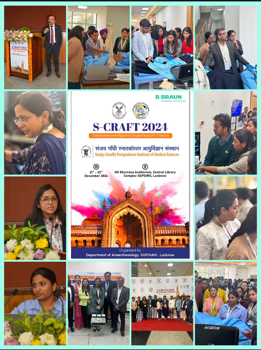 vansh (@vanshsgpgi) on Twitter photo One week on # S-CRAFT 24 at SGPGIMS, Lucknow!
<a href="/sinhadoc/">chandni sinha</a> <a href="/santoshtata76/">DR SANTOSH KR SHARMA</a> <a href="/DrDiveshArora/">Divesh Arora</a> <a href="/DrRiteshRoy1/">Prof Dr Ritesh Roy</a> <a href="/dramritar/">Amrita Rath (MD, DNB, PDCC, EDAIC, FCAI, EDRA)</a> <a href="/drnavyaravi/">Dr.Navya Thota</a> <a href="/vinitha/">Vinitha</a> <a href="/AoraIndia/">AORA India</a> <a href="/rumathakuria/">ruma thakuria</a> <a href="/blocksforall/">Shishir Agrawal</a> One week on # S-CRAFT 24 at SGPGIMS, Lucknow!
<a href="/sinhadoc/">chandni sinha</a> <a href="/santoshtata76/">DR SANTOSH KR SHARMA</a> <a href="/DrDiveshArora/">Divesh Arora</a> <a href="/DrRiteshRoy1/">Prof Dr Ritesh Roy</a> <a href="/dramritar/">Amrita Rath (MD, DNB, PDCC, EDAIC, FCAI, EDRA)</a> <a href="/drnavyaravi/">Dr.Navya Thota</a> <a href="/vinitha/">Vinitha</a> <a href="/AoraIndia/">AORA India</a> <a href="/rumathakuria/">ruma thakuria</a> <a href="/blocksforall/">Shishir Agrawal</a>