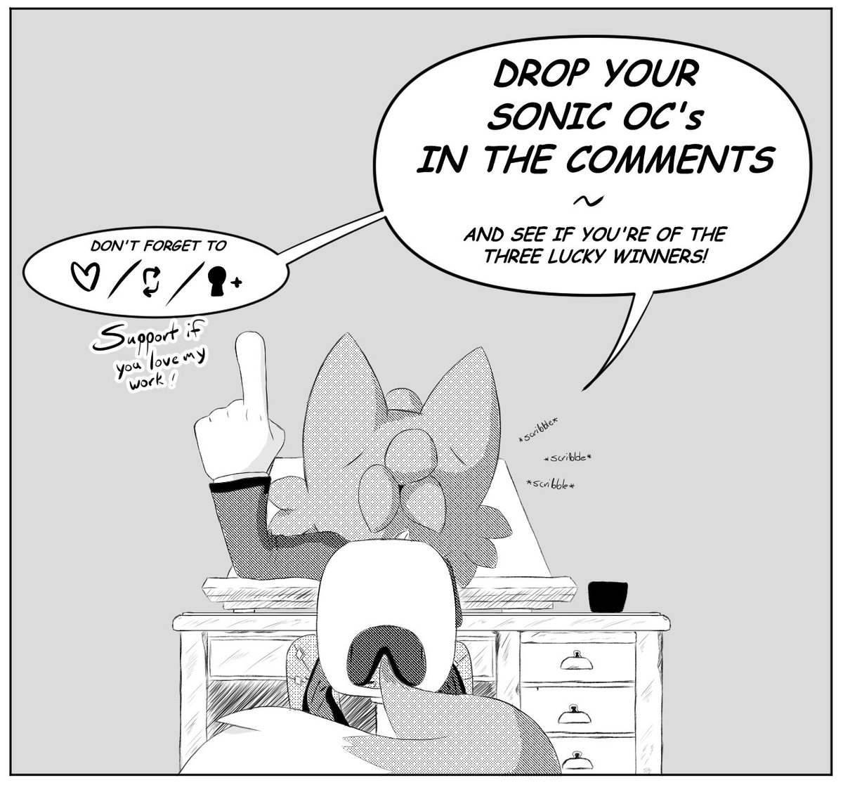 Seth_TK07's tweet image. Let&apos;s see who catches my interest for the new year 2025
#SonicTheHedgehog #SonicOc #MangaArt