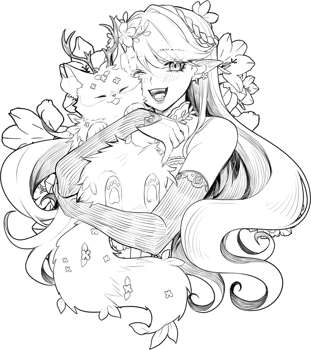 A sketch cm for @Littledreeea 🥰 