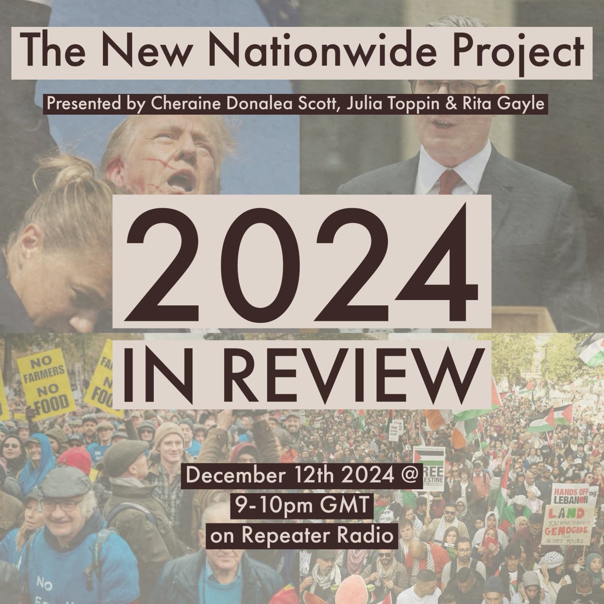 NewNationwideProject (@new_nationwide) on Twitter photo βΆοΈ REPLAY <a href="/new_nationwide/">NewNationwideProject</a>
π 2024 IN REVIEW
ποΈ Thursday, 12 Dec 2024
ποΈ Listen to hosts <a href="/Goldielocs16/">Cheraine Donalea Scott</a>, <a href="/Miss_Toppin/">Julia Thee Junglist Historian</a> and <a href="/rita_gayle/">Rita Gayle</a> as they discussed the key events of the past twelve months.
π» <a href="/Repeater_Radio/">Repeater Radio</a>
π§ soundcloud.com/repeater-radioβ¦ βΆοΈ REPLAY <a href="/new_nationwide/">NewNationwideProject</a>
π 2024 IN REVIEW
ποΈ Thursday, 12 Dec 2024
ποΈ Listen to hosts <a href="/Goldielocs16/">Cheraine Donalea Scott</a>, <a href="/Miss_Toppin/">Julia Thee Junglist Historian</a> and <a href="/rita_gayle/">Rita Gayle</a> as they discussed the key events of the past twelve months.
π» <a href="/Repeater_Radio/">Repeater Radio</a>
π§ soundcloud.com/repeater-radioβ¦