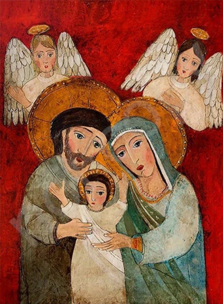 Fiesta de la Sagrada Familia. Es sagrada porque Dios es amor y la familia es el espacio en donde aprendemos a dar y a recibir amor, no con teorías sino en la cotidianidad de la vida compartida.