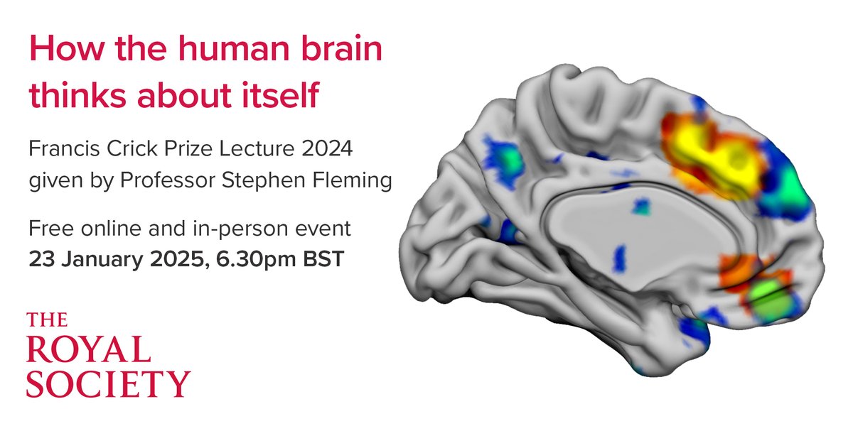 The human brain has a remarkable ability to monitor and evaluate its own thinking, known as metacognition. Join Professor Stephen Fleming for this free lecture on 23 January 2025 as he explores metacognition and his team's work to discover the building blocks of this remarkable
