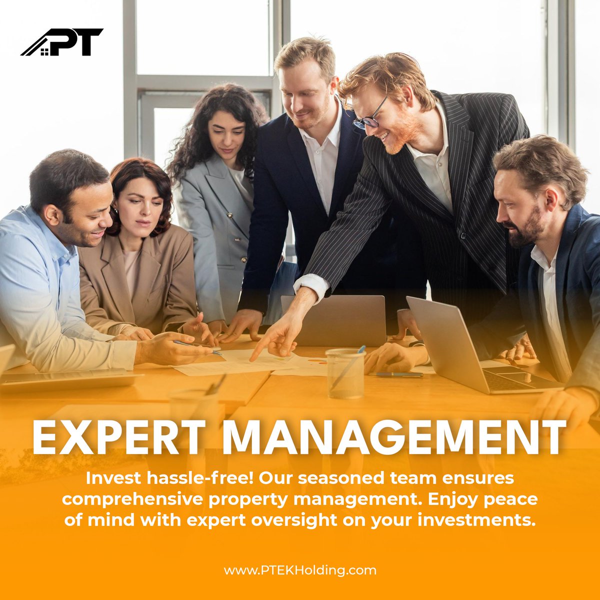 PtekHolding's tweet image. 🏠 Expert Management, Hassle-Free Investing!
Our experienced team takes care of every aspect of property management, ensuring your investments are stress-free.

Discover more: [buff.ly/3VJvBcv] 

#ExpertManagement #HassleFreeInvesting #PropTechHolding #PropertyManagement