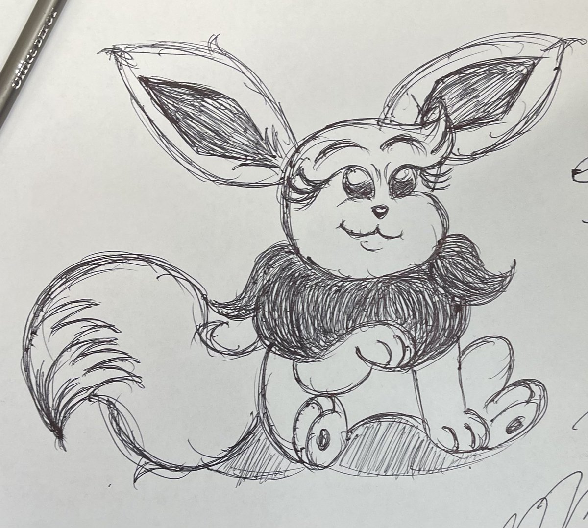 #Pokemon #eeveelution #Eevee #furryartwork #furryartist #AnimeArt 
My version of Eevee (test)