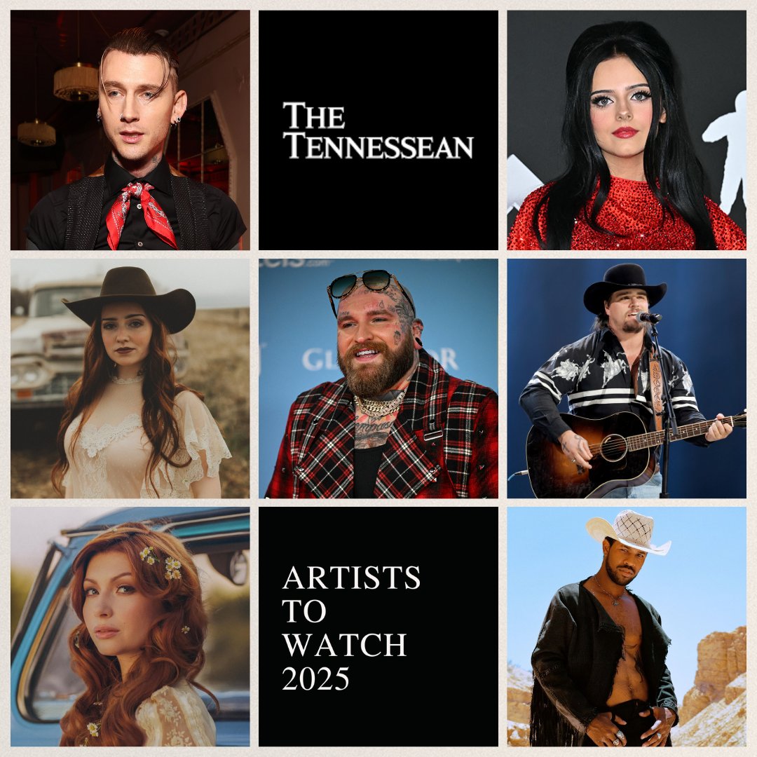 Marcus K. Dowling (@marcuskdowling) on Twitter photo For the <a href="/Tennessean/">Tennessean</a>, alongside my fellow music staffers' picks, I chose <a href="/GavinAdcock/">Gavin Adcock Music</a>, <a href="/Willow00Avalon/">Avalon Willow</a>, <a href="/noelinehofmann/">Noeline Hofmann</a>, <a href="/machinegunkelly/">mgk</a>, <a href="/jessiemurphhh/">Jessie Murph</a>, <a href="/teddyswims/">Swimmy BoutDaCheck</a> and <a href="/anglwhte/">angel white</a> as my choices for "Artists to Watch" in Nashville's music industry in 2025.
tennessean.com/story/entertai⦠For the <a href="/Tennessean/">Tennessean</a>, alongside my fellow music staffers' picks, I chose <a href="/GavinAdcock/">Gavin Adcock Music</a>, <a href="/Willow00Avalon/">Avalon Willow</a>, <a href="/noelinehofmann/">Noeline Hofmann</a>, <a href="/machinegunkelly/">mgk</a>, <a href="/jessiemurphhh/">Jessie Murph</a>, <a href="/teddyswims/">Swimmy BoutDaCheck</a> and <a href="/anglwhte/">angel white</a> as my choices for "Artists to Watch" in Nashville's music industry in 2025.
tennessean.com/story/entertaiā¦