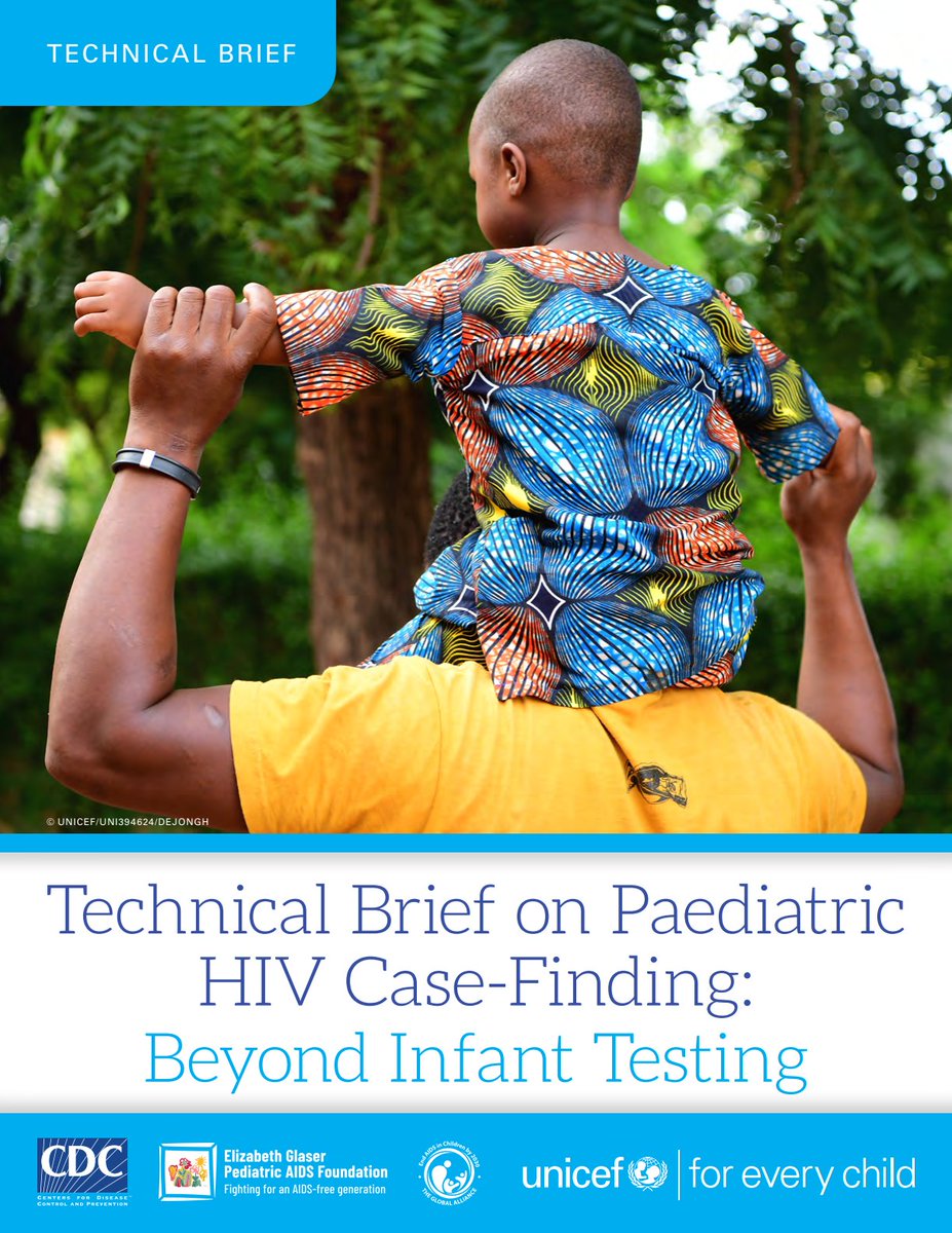 unicef_aids's tweet photo. 🚨The recently launched Global Alliance Technical Brief on #HIVCaseFinding among #Children, developed by @UNICEF, @CDCgov & @EGPAF, highlights 1️⃣0️⃣ priority actions beyond Early Infant Diagnosis.
Learn more & download the brief 👉🏼🔗https://t.co/vRliQjaSRc
#CaseFindingChildren https://t.co/S7sC7XTlr3