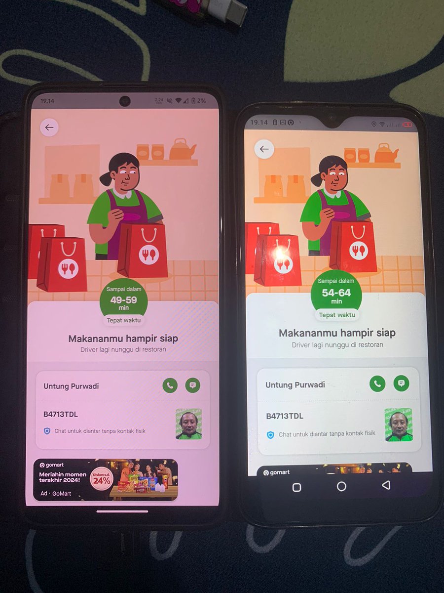 riopalepi16's tweet photo. trick baru biar dapet driver yang sama double promo 😄 https://t.co/lpr4kZPGxL