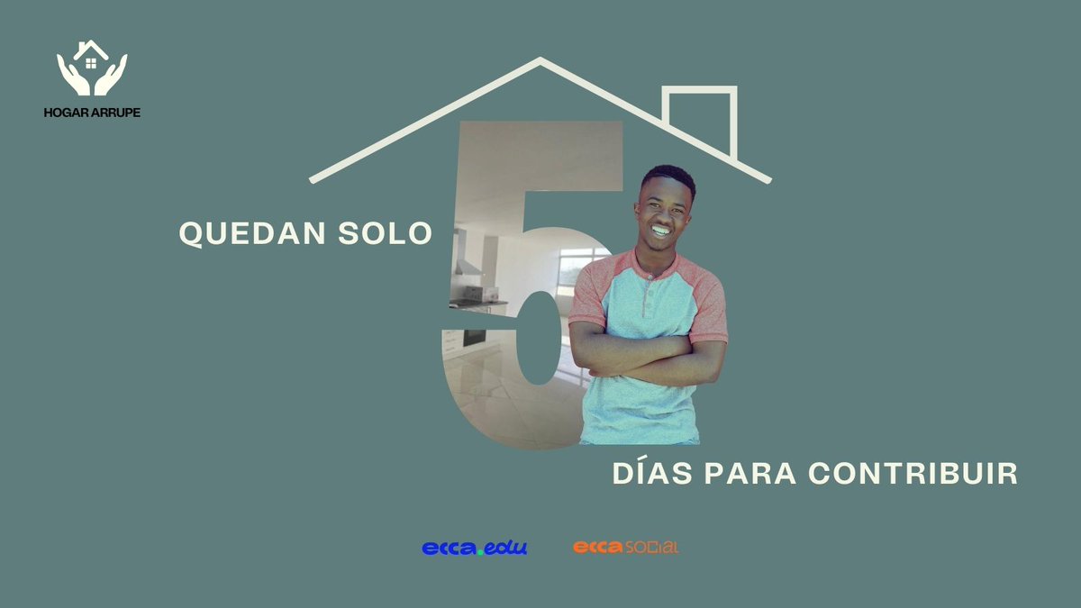 📢 ¡Últimos días para contribuir con el #HogarArrupe! 

Ante el actual bloqueo político es más necesario que nunca que la sociedad civil nos organicemos para dar oportunidades a  jóvenes que han migrado a Canarias en búsqueda de oportunidades 🌍. 
👉🏼Únete crowdfunding.fundaciontriodos.es/hogar-arrupe/4…