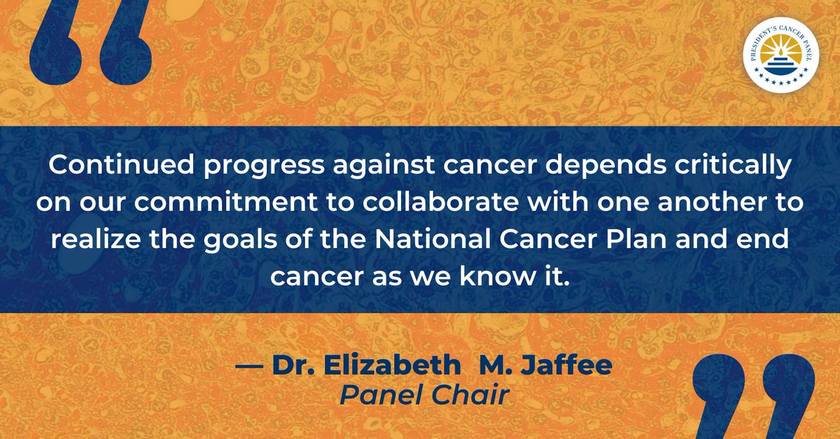 PresCancerPanel's tweet image. The cancer workforce plays a critical role in our mission to realize the goals of the #NationalCancerPlan. In September, experts gathered to discuss opportunities to optimize the clinical & research cancer workforce. Check out our meeting highlights. 👉prescancerpanel.cancer.gov/about/blogs/20…