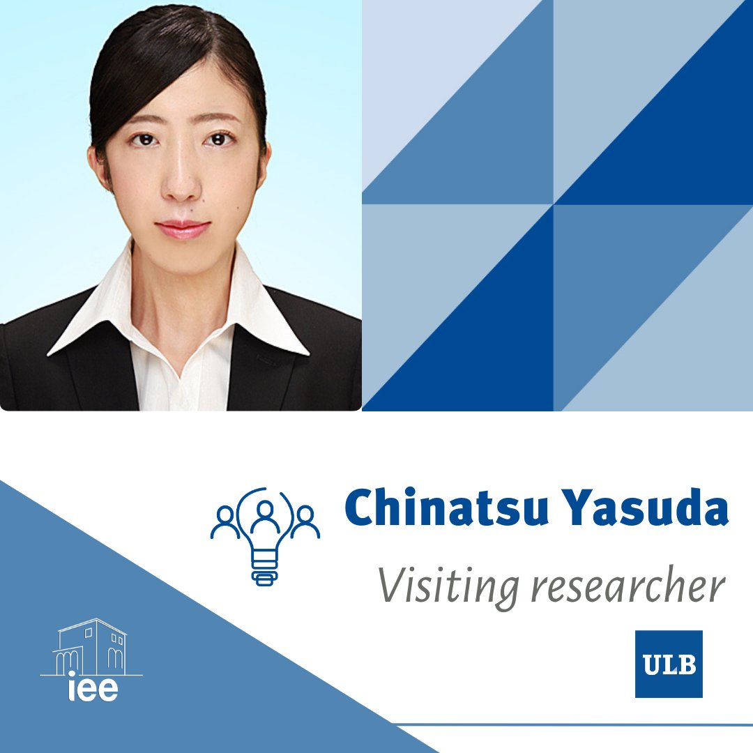 🔎 Find out more about visiting researcher Chinatsu Yasuda and her research topic on the IEE-ULB website. bit.ly/49OOTm3