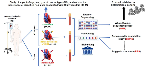 DrJE-Salem (@drjesalem) on Twitter photo Launching momentarily the study 🌊: Genetic Determinants of Myocarditis Induced by Immune-checkpoint Inhibitors (GICICA-Control)
clinicaltrials.gov/study/NCT06734…
<a href="/CardioOncology/">Javid Moslehi</a> <a href="/salimhayek/">Salim S. Hayek, MD</a> <a href="/LorenzLehmann/">Lorenz Lehmann</a> <a href="/PalaskasN/">Nicolas Palaskas, MD</a> Launching momentarily the study 🌊: Genetic Determinants of Myocarditis Induced by Immune-checkpoint Inhibitors (GICICA-Control)
clinicaltrials.gov/study/NCT06734…
<a href="/CardioOncology/">Javid Moslehi</a> <a href="/salimhayek/">Salim S. Hayek, MD</a> <a href="/LorenzLehmann/">Lorenz Lehmann</a> <a href="/PalaskasN/">Nicolas Palaskas, MD</a>