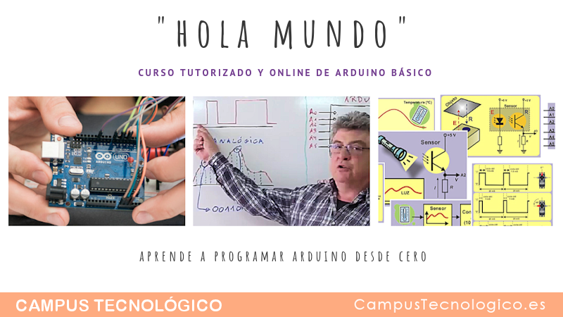 Arduino_ES_'s tweet image. ¿Te gustaría aprender a programar #Arduino desde cero?
Aquí tienes un curso online en el que tendrás un experto a tu disposición que te acompañará durante todo el curso.
Campus Tecnológico. Olvídate de los "cursos enlatados" o de autoestudio
encender-un-led.es