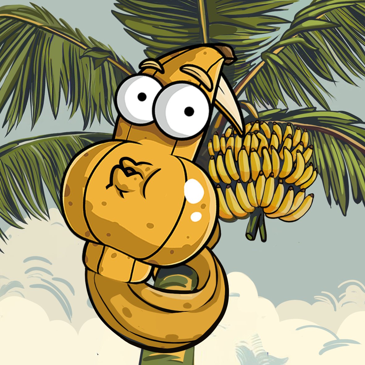 wormfare's tweet image. Beach, sun, sea... For some it's a dream, but for Wanana 🍌 it's home🛖

From childhood, he was different from his brothers and trained for future battles⚔️

Thanks to this lifestyle, he is an incredibly strong and healthy worm🪱

#wormup #wormfare #slap