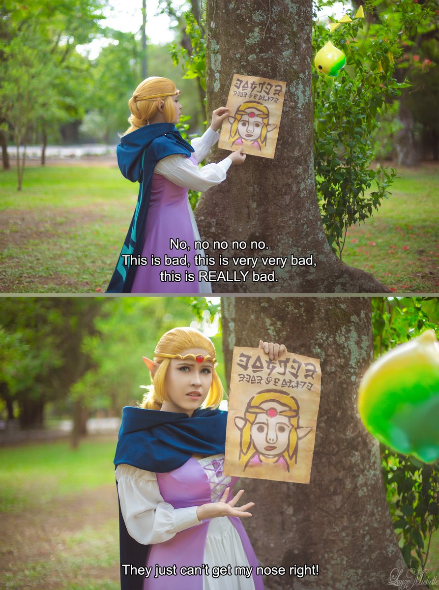 They can't get her nose right!😂

Was it here that someone ordered a meme??? Haha 🥸
Of course, I couldn't miss the chance to bring Flynn's oh-so-famous scene!

#ZeldaEchoesofWisdom