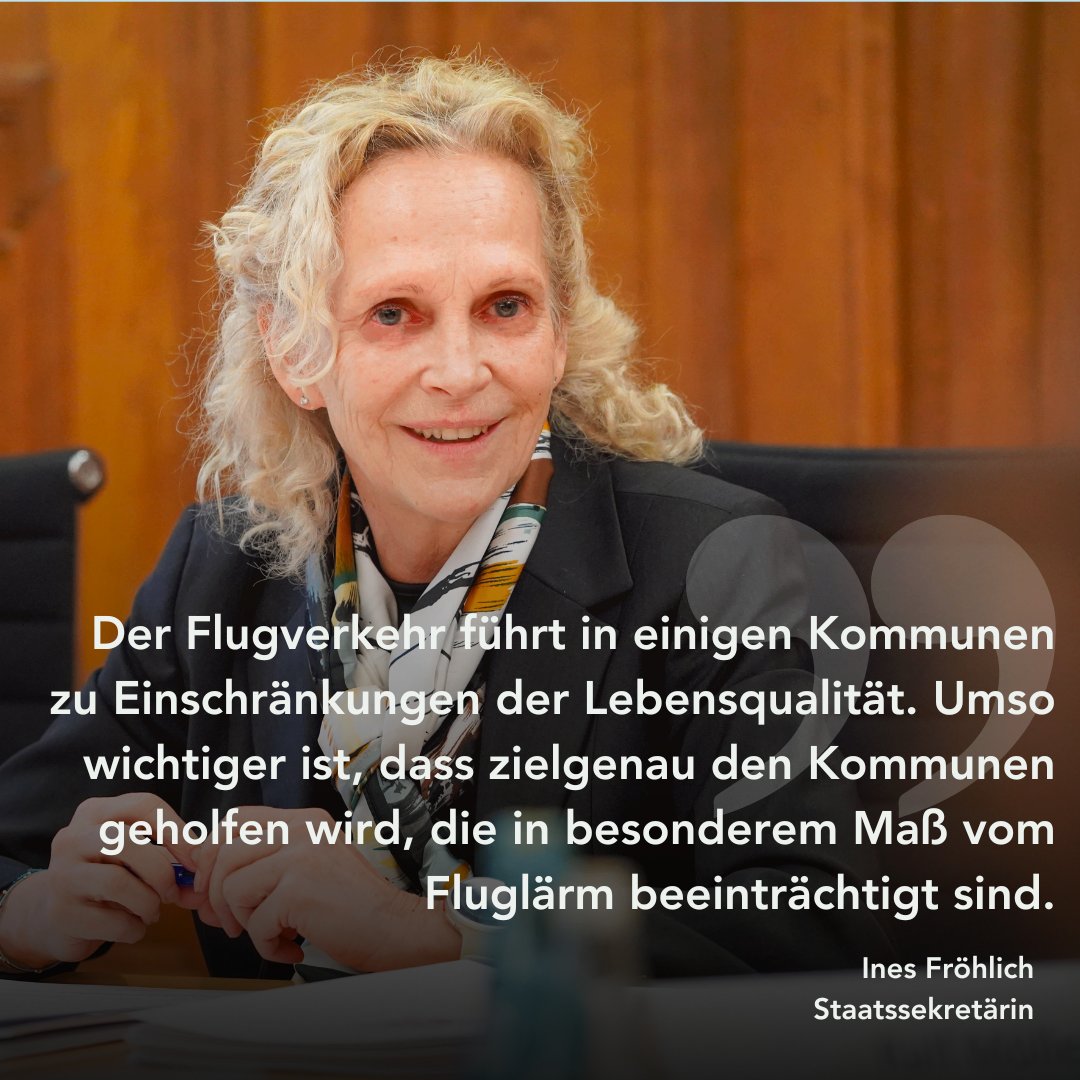 Mit dem Regionallastenausgleichsgesetz stellt das Land #Hessen Mittel für besonders stark von Fluglärm belastete Kommunen im Umfeld des Frankfurter Flughafens bereit. Staatssekretärin Ines Fröhlich hat heute in diesem Rahmen mehrere Bescheide übergeben: wirtschaft.hessen.de/presse/ueber-4…