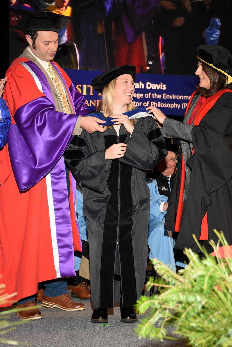 This weekend I graduated with my PhD from the University of Rhode Island! Very grateful for the mentorship of my advisors, Coleen Suckling and Andy Davies, and looking forward to continuing to research emerging environmental contaminants as an ORISE postdoc fellow at the US EPA