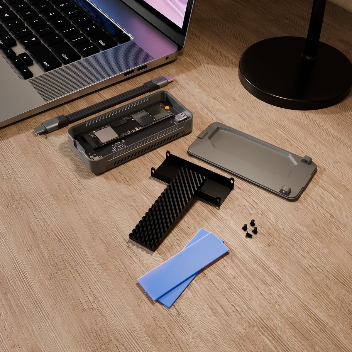 akasa_tech's tweet image. Tired of your SSD overheating and slowing down your transfers?

For more information, search the Akasa website with product code: AK-ENU4M2-01
akasa.co.uk/update.php?tpl…

#Akasa #NVMeSSD #SSDEnclosure #DataStorage #USB4 #40Gbps #Portable #TechAccessories