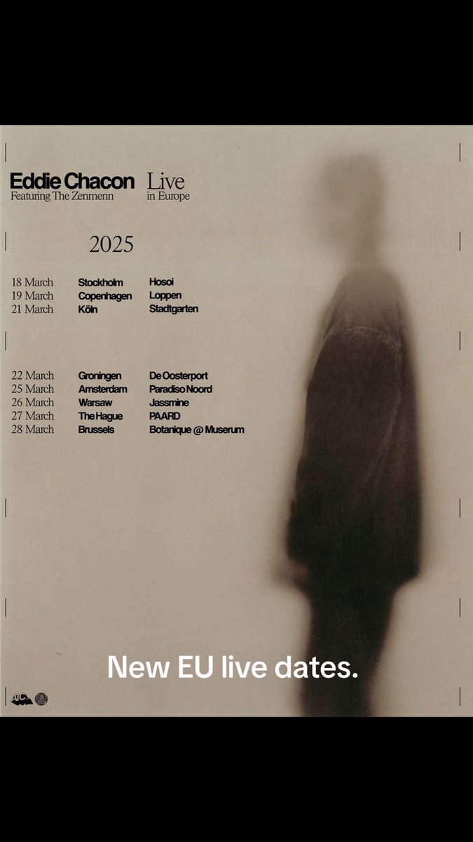 New EU live dates! Seya in March everybody.