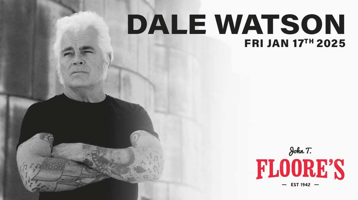 John T. Floore's (@floores) on Twitter photo ✨ONE MONTH AWAY! ✨ Don’t miss <a href="/Thedalewatson/">Dale Watson</a> on Friday, January 17th live at Floore’s! We can’t wait! Get your tickets here: bit.ly/3ZaTtYh ✨ONE MONTH AWAY! ✨ Don’t miss <a href="/Thedalewatson/">Dale Watson</a> on Friday, January 17th live at Floore’s! We can’t wait! Get your tickets here: bit.ly/3ZaTtYh
