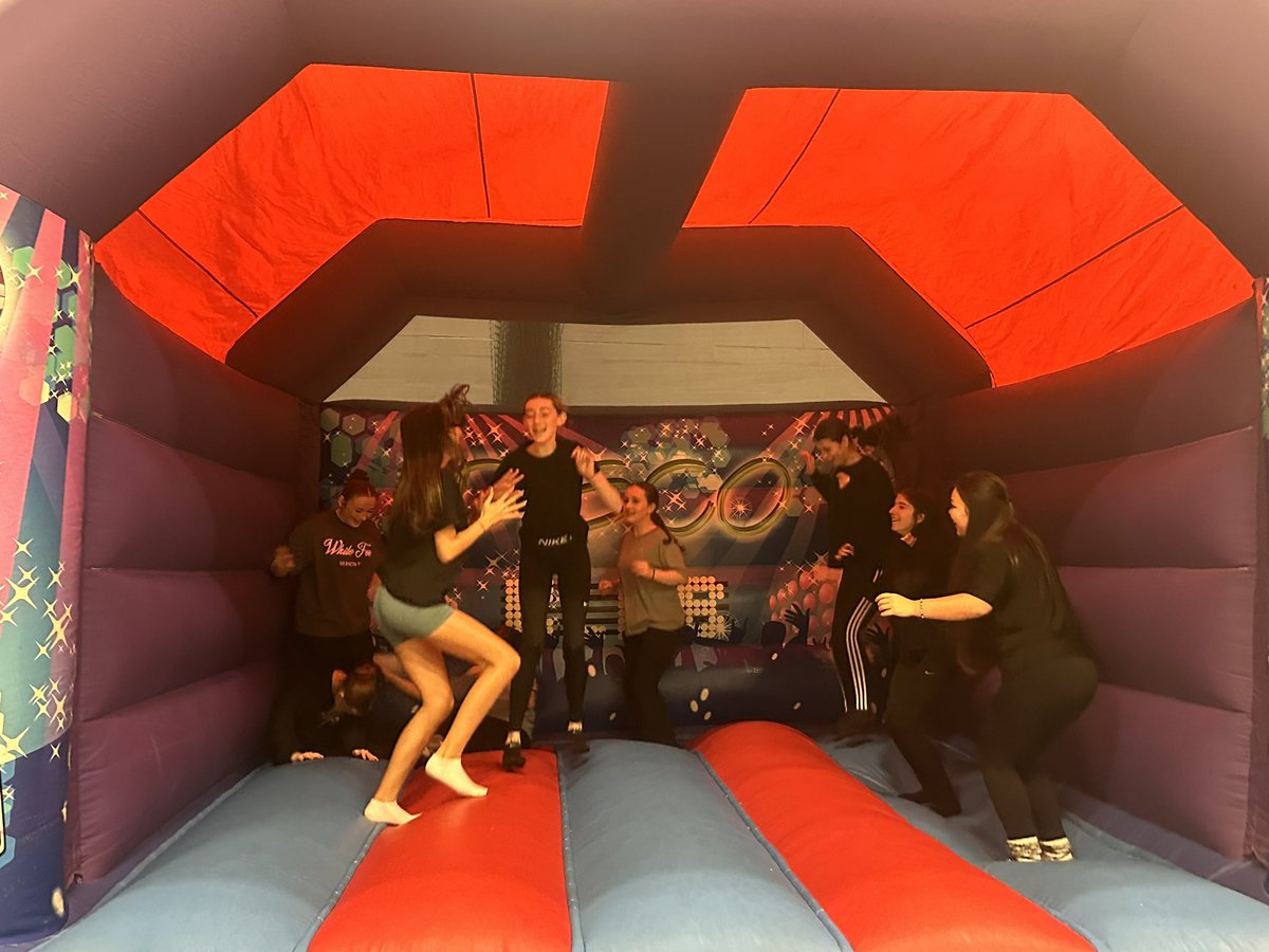 What a brilliant day of Christmas Inflatable Fun 🤩 We now look forward to the Senior Snowball tonight ❄️💃🕺🪩 #christmasathermitage