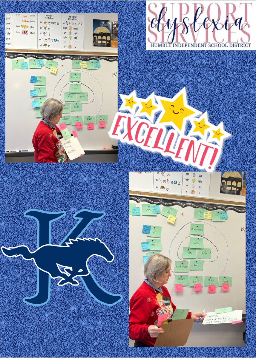 Humble ISD Dyslexia (@hdyslexia) on Twitter photo Thank you, PDI P. Williamson for this neat variation of adaptations in teaching morphemes which increases vocabulary acquisition leading to stronger comprehension! We love your festive holiday sweater, too! Go KHS Mustangs! <a href="/HumbleISD_KHS/">Kingwood High School</a> Thank you, PDI P. Williamson for this neat variation of adaptations in teaching morphemes which increases vocabulary acquisition leading to stronger comprehension! We love your festive holiday sweater, too! Go KHS Mustangs! <a href="/HumbleISD_KHS/">Kingwood High School</a>