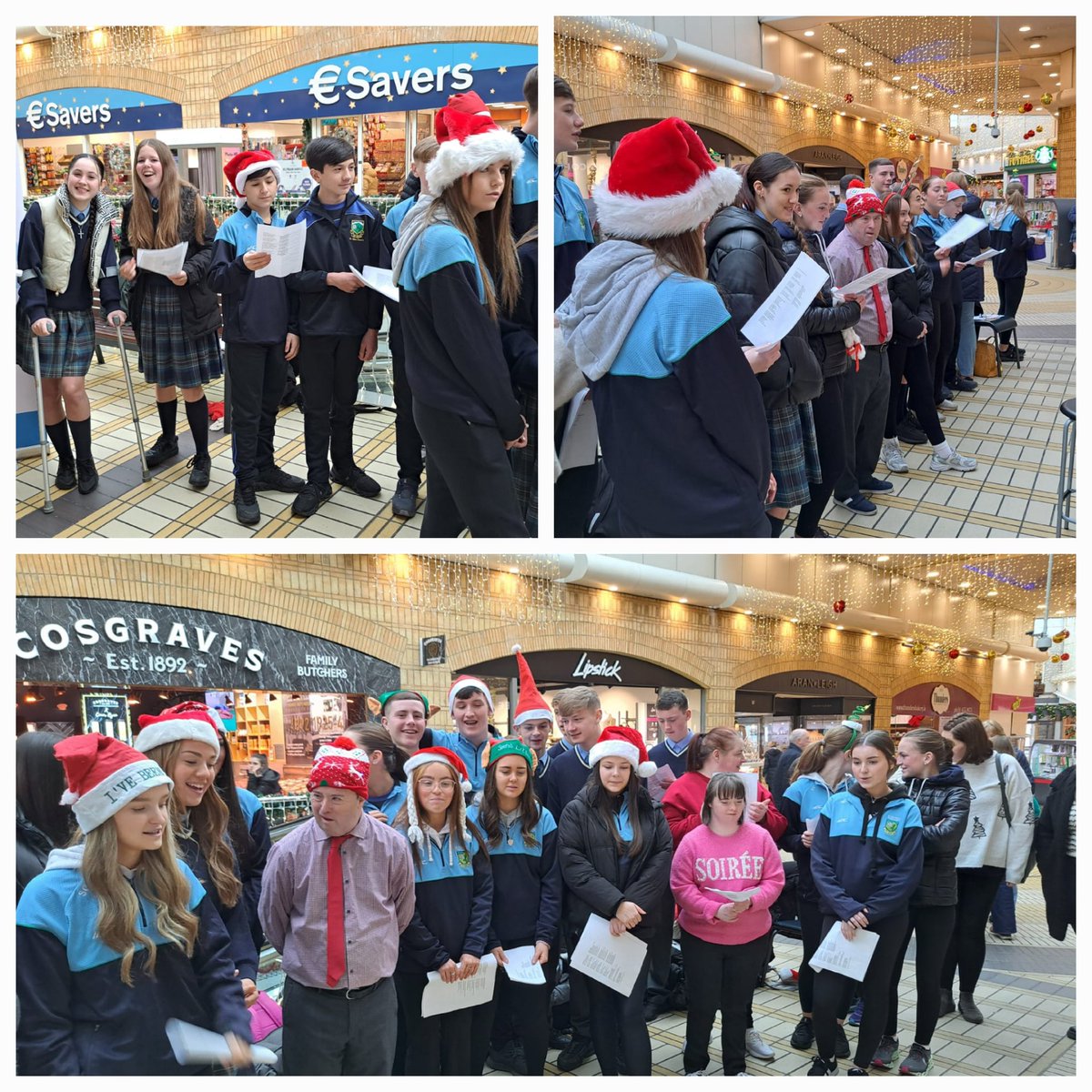 🎵🎶 A group of TYs went carol-singing at the Ashleaf last week with Cheeverstown and raised over €400 for Cheeverstown! 🎶🎵

#carolsinging #jinglebells 
<a href="/StMacDarasCC/">St. Mac Dara’s Community College</a> <a href="/ddletb/">Dublin & Dún Laoghaire ETB</a> <a href="/DDLETBColleges/">DDLETBCommunityColleges</a>
