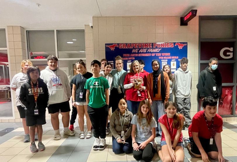 Today is Kristi Scott Day at Grapevine Middle School. We are celebrating her retirement after 19 years of service. We love you, Kristi! <a href="/GrapevineMiddle/">Grapevine Middle</a> #PonyProud