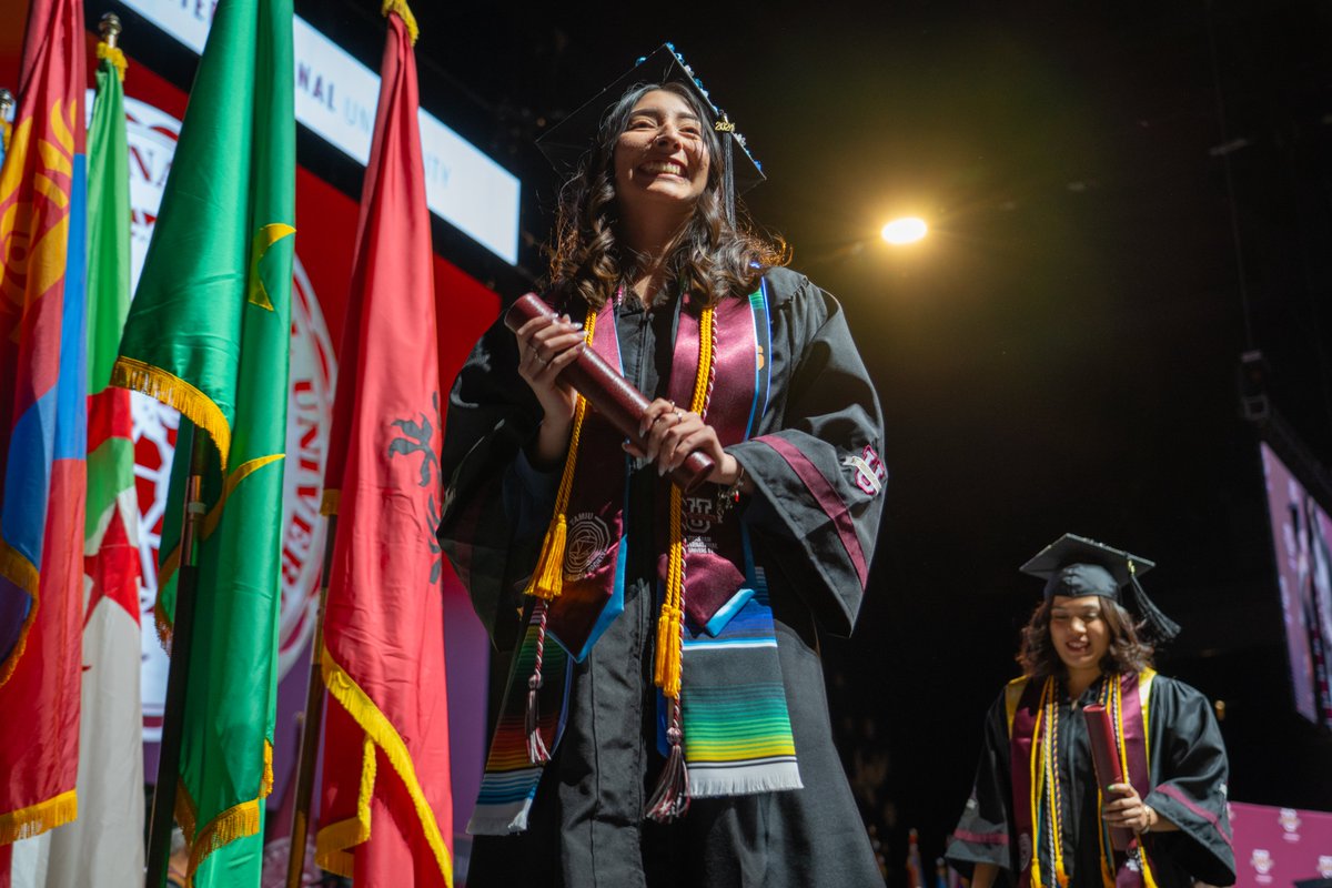 txamiu's tweet photo. Thank you for letting us be part of your story, Dustdevils. Congratulations to our Fall 2024 grads! Now, what’s next? #TAMIUGrad #GradsGoBeyond 🎓💫 https://t.co/4rxMRCwqTH
