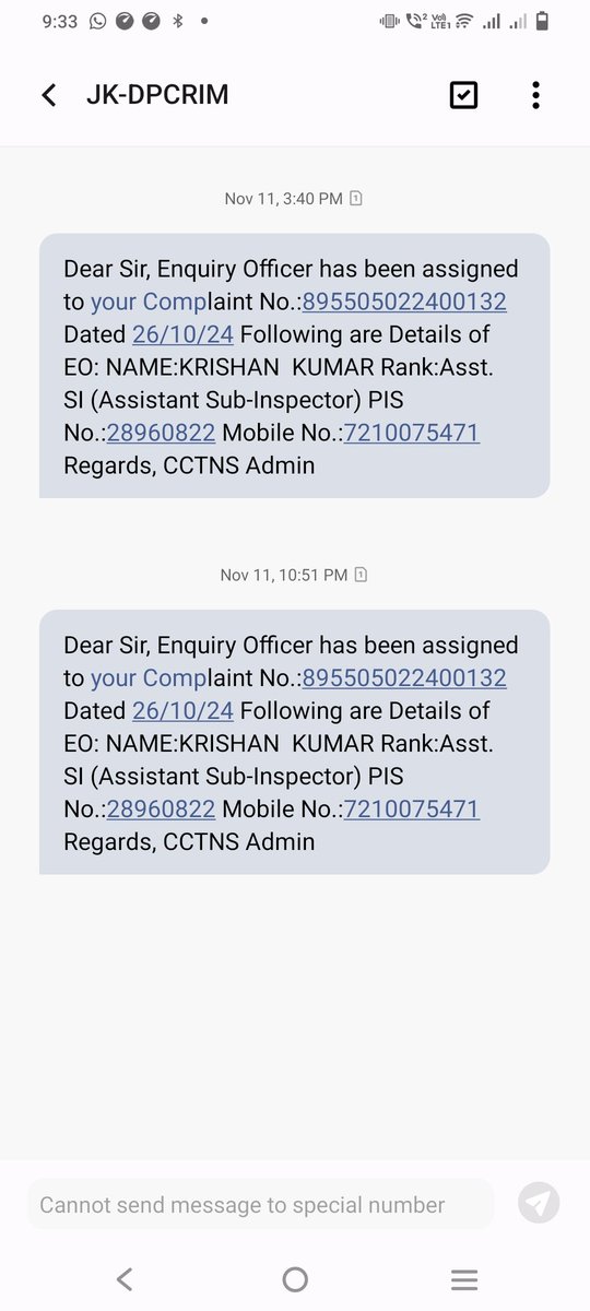 PoojaNagar66971's tweet photo. @DelhiPolice @CPDelhi @HMOIndia @narendramodi @PMOIndia @ArvindKejriwal @ABPNews @aajtak @AmitShah @LtGovDelhi 
No action has been taken yet, the culprits have the support of the Delhi Police. Also see how the lenient work process of Delhi police. is more than 2 months https://t.co/DeGciWDKRl