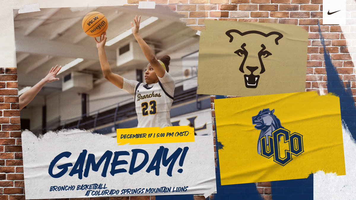 Game Day in the Springs! ⛰️🏀
The UCO Women’s Basketball team takes on UCCS tonight at 5 PM MST in a non-conference showdown. Stay locked in and follow along as we battle on the road! #RollChos🐴💙💛 #UnCommonGround