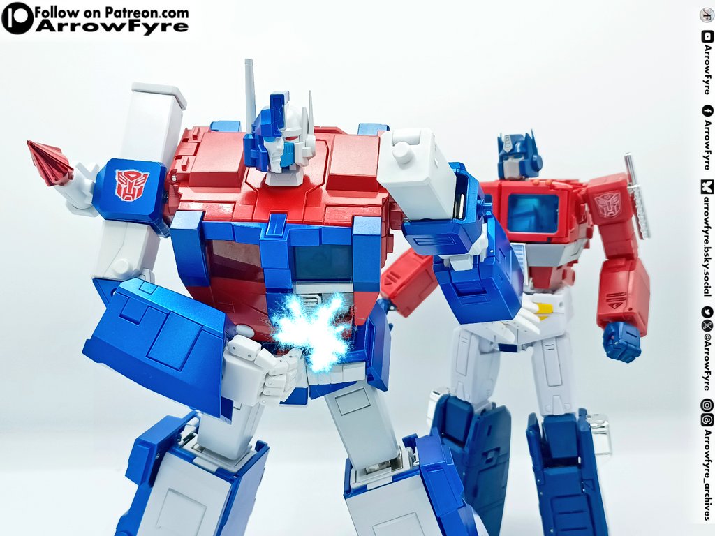 ArrowFyre's tweet image. Dreamwave brothers.
Fantastic Model FM-02 Margh &amp;amp; TakaraTomy MP44 Optimus Prime 📷

#Transformers #Masterpiece #FantasticModel #Fanstoys #Margh #UltraMagnus #TakaraTomy #OPTIMUSPRIME #MP44 #Dreamwave #Comics #Autobots #BrothersInArms