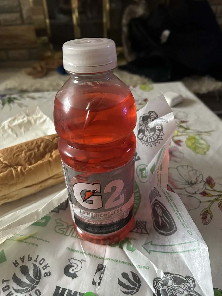 2 hot takes subway is the best fast food place and this is the best Gatorade