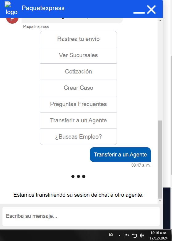 mrodriguezgg's tweet photo. @Paquetexpress Buenos días, a qué número puedo comunicarme para que me resuelvan sobre una entrega que denió quedar desde el 06 de diciembre, ya que ni por WhatsApp, ni por el chat de la página y mucho menos en el 800 821 02 08 contestan, les mandé MD a ver si por ése medio responden. https://t.co/MSbhSTA6d2