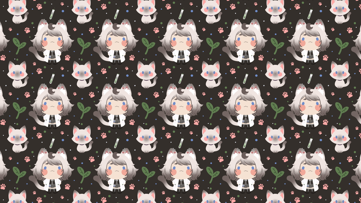 「My first order of Seamless Pattern done 」|ゲビィGaby🌻 Kimgaby's Artのイラスト