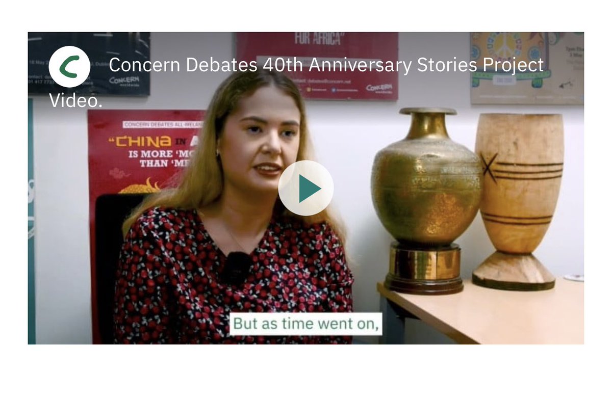A celebration of 40 years of the <a href="/Concern/">Concern Worldwide</a> Debates programme! You might see some familiar faces 👀

🔗 concern.net/debates-40th-a…