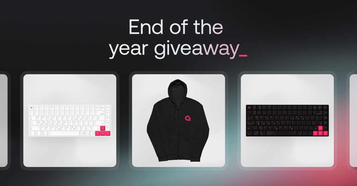 Appwrite (@appwrite) on Twitter photo Weโre doing a special End of the Year giveaway to celebrate the Appwrite Education Program๐๐ฉโ๐
Win an Appwrite hoodie or the Appwriter๐คฉ
How to win:
๐ย Like & RT
๐ฉโ๐ย Tag 3 dev students
๐ย Follow @Appwrite
Anyone can join!
Winners will be announced on Friday, December 20th. Weโre doing a special End of the Year giveaway to celebrate the Appwrite Education Program๐๐ฉโ๐
Win an Appwrite hoodie or the Appwriter๐คฉ
How to win:
๐ย Like & RT
๐ฉโ๐ย Tag 3 dev students
๐ย Follow @Appwrite
Anyone can join!
Winners will be announced on Friday, December 20th.