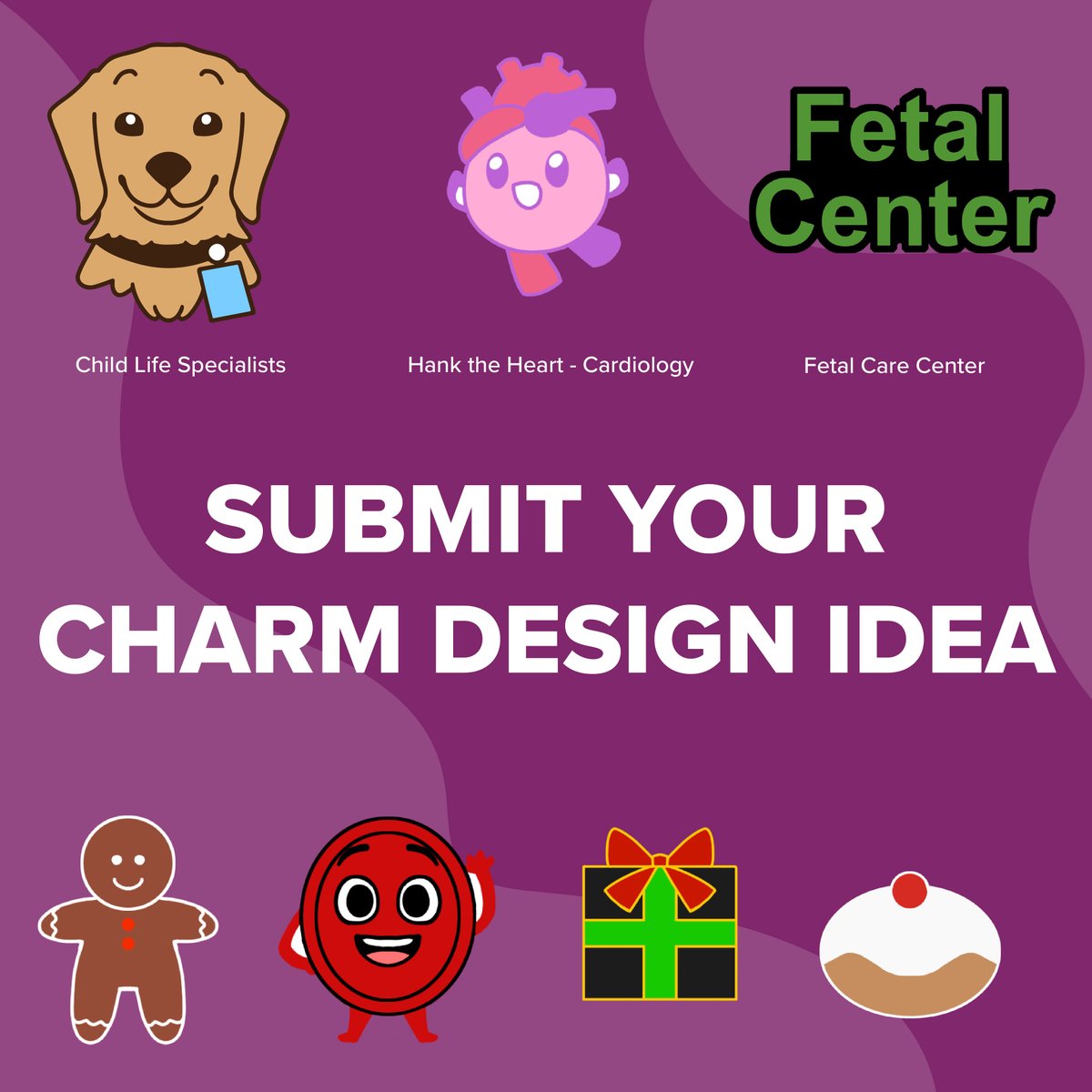 Cincinnati Children's Media Lab (@cincykidsmedart) on Twitter photo Have an idea for a badge charm? Follow us and comment on this post with your Spring idea for a chance to have your design be our next badge charm this Spring!
We also offer Custom badge designs for you and your team! DM or email us at medialab@cchmc.org to get started. Have an idea for a badge charm? Follow us and comment on this post with your Spring idea for a chance to have your design be our next badge charm this Spring!
We also offer Custom badge designs for you and your team! DM or email us at medialab@cchmc.org to get started.